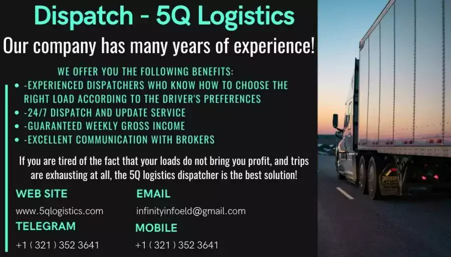 5QLogistics - Диспетчерские услуги в США