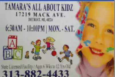 TAMARA’S ALL ABOUT KIDS - Детские сады в Детройте