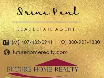 Irina Paul, — Future Home Realty, INC - Риэлторы в Орландо