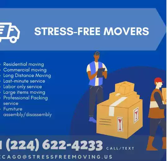 Stress-Free Moving - Мувинг / Грузчики в Чикаго