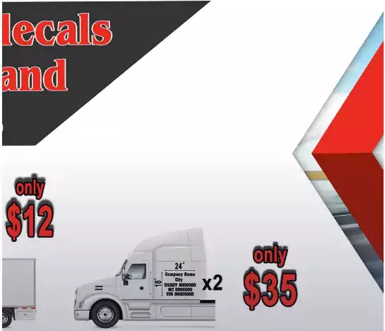 Custom Vinyl decals for Truck and Trailers / Дизайн наклеек для траков - Другое в Траковом бизнесе в Детройте