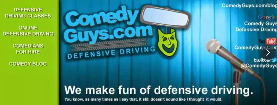 Comedy Guys Defensive Driving - Онлайн-обучение в Хьюстоне