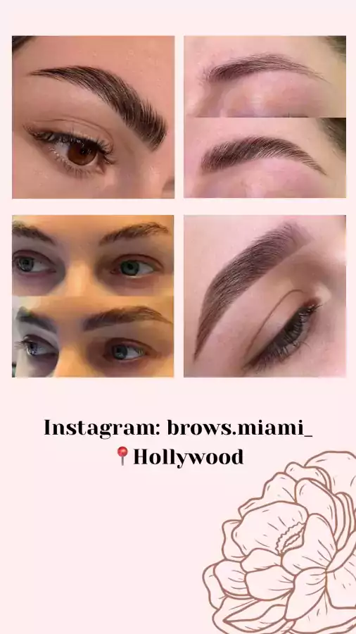 brows.miami_ Брови и Ресницы - Услуги для бровей в Майами