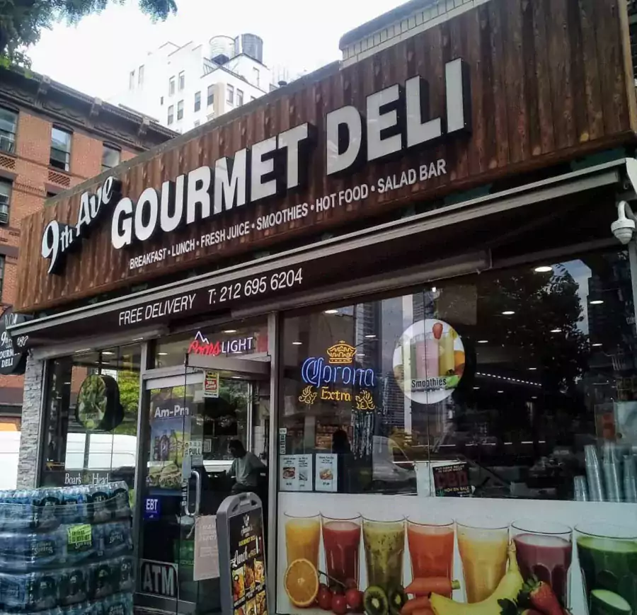 9th Avenue Gourmet Deli Corporation - Магазины в Нью-Йорке