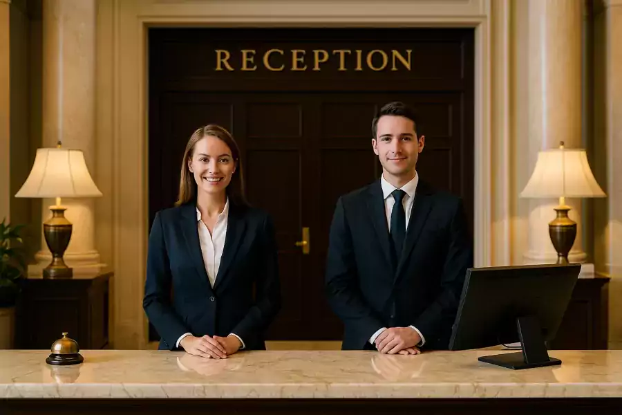 Город Портленд в Штате Мейн - Требуется на ресепшен в отеле