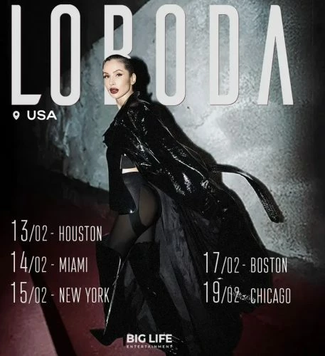 Лобода - Тур по США 2026 - Бостон