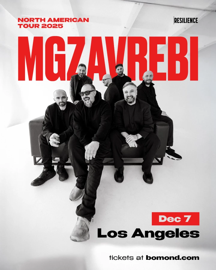 Georgian band MGZAVREBI in Los Angeles