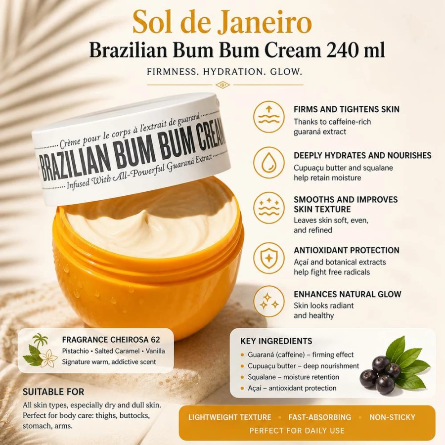 Sol de Janeiro Brazilian Bum Bum Cream Крем для тела 240 мл